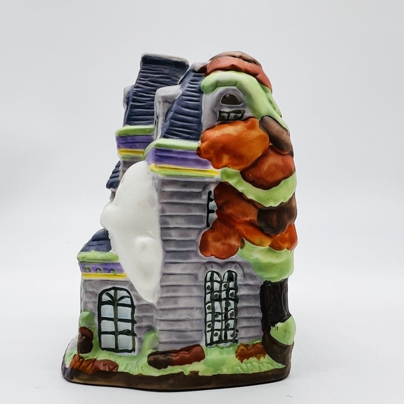 Hanna Barbera Scooby Doo Ceramic Haunted House Tea Light Candle Holder Halloween